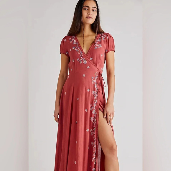 Free People Mia Wrap Dress - Picture 6 of 6
